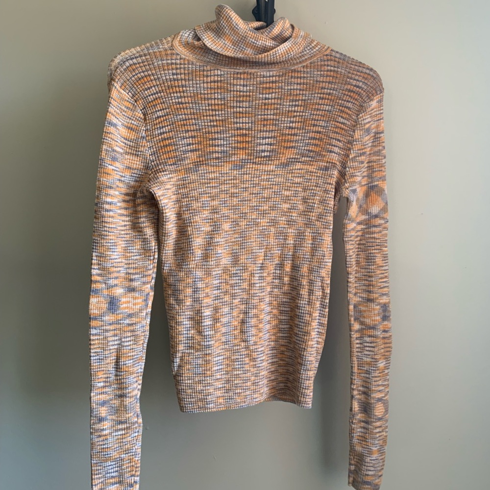Space Dyed Turtle Neck